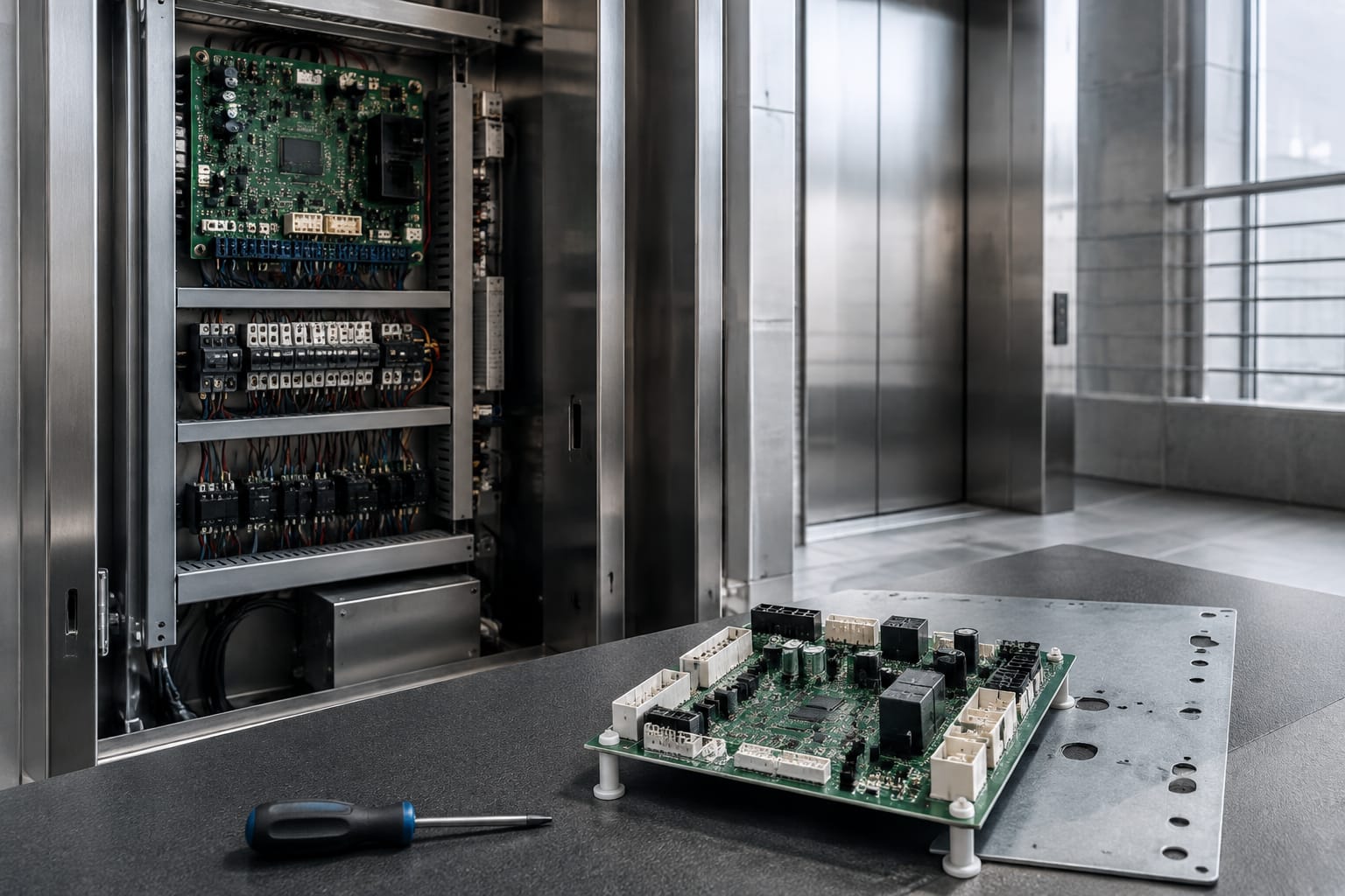 Panduan Elevator Control Panel: Komponen, Gangguan, dan Penggantian