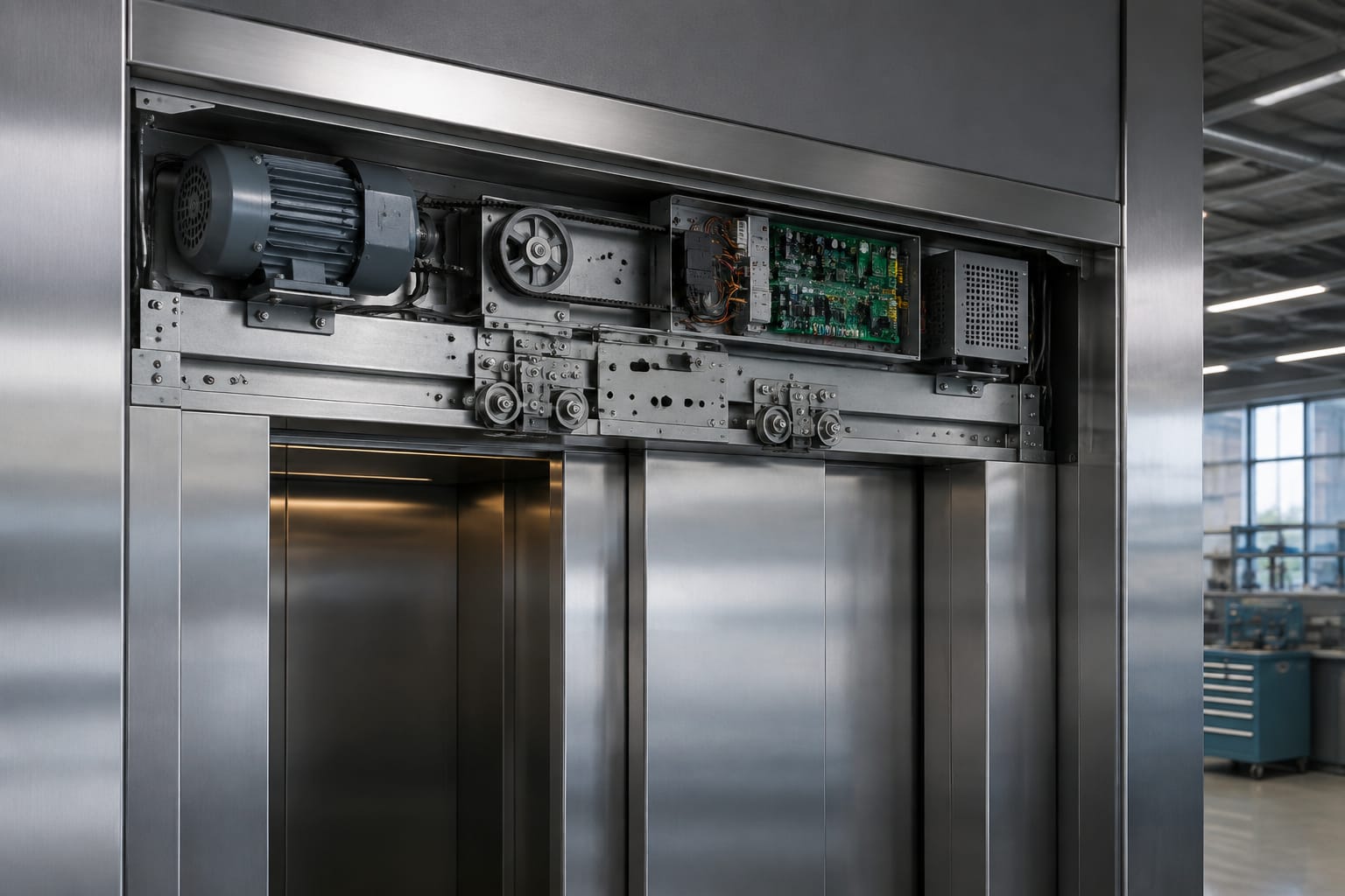 Panduan Door Drive Lift: Motor, Kontroler, dan Penyetelan