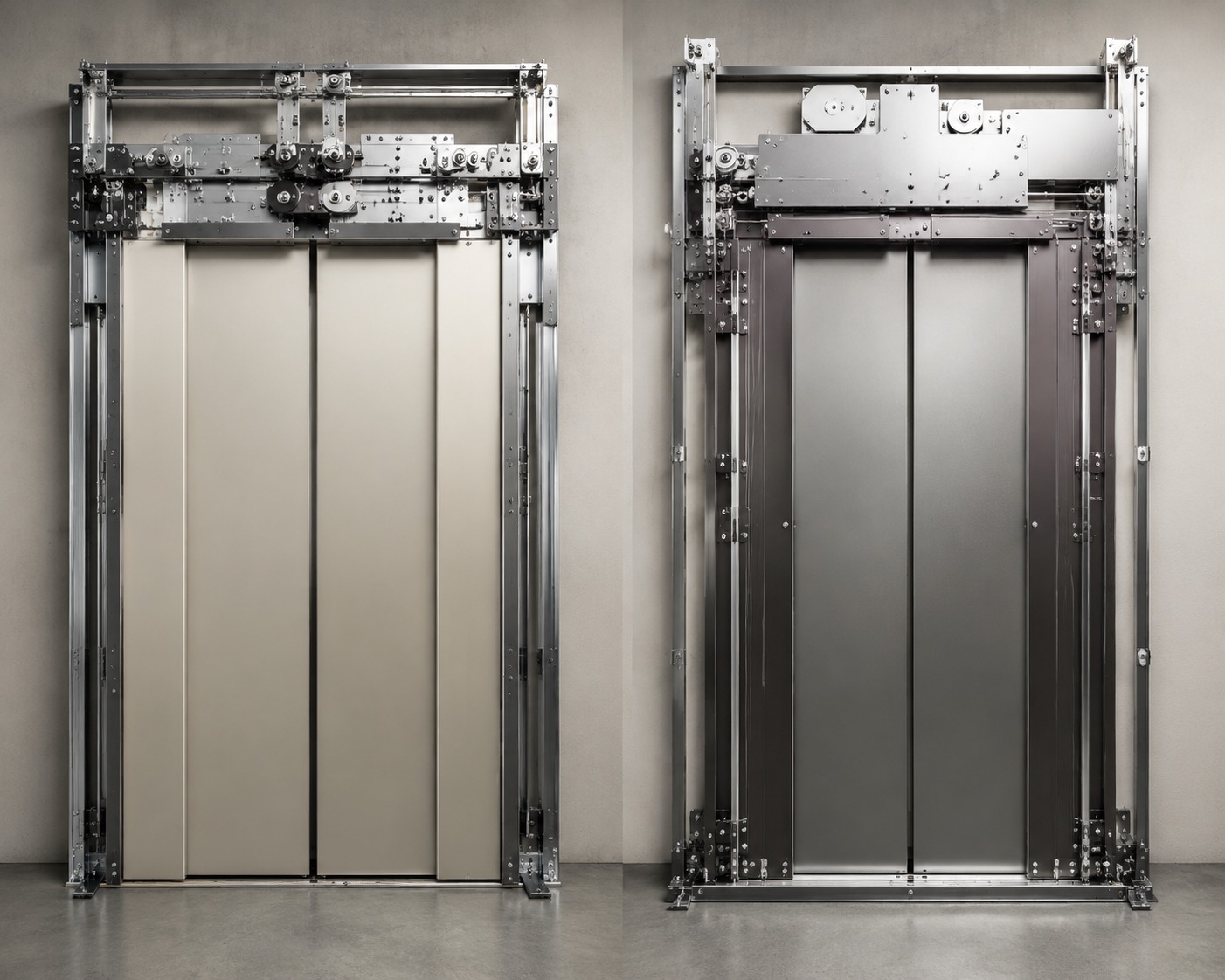 Plat Gantungan Pintu Lift Senyap dan Stabil Indonesia