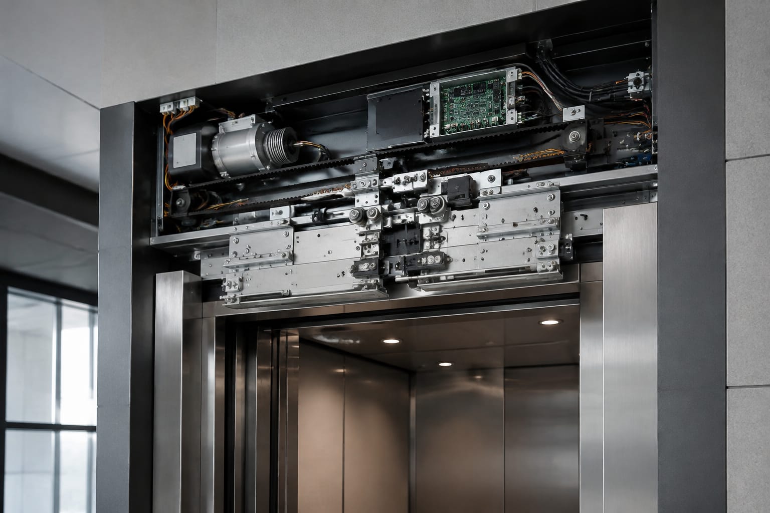 Panduan Memilih Suku Cadang Pintu Lift KONE
