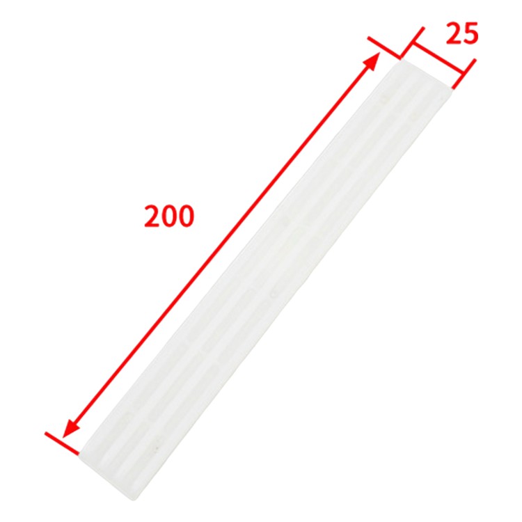 Bantalan sepatu 3 in 1 200x25mm aksesori dan suku cadang lift