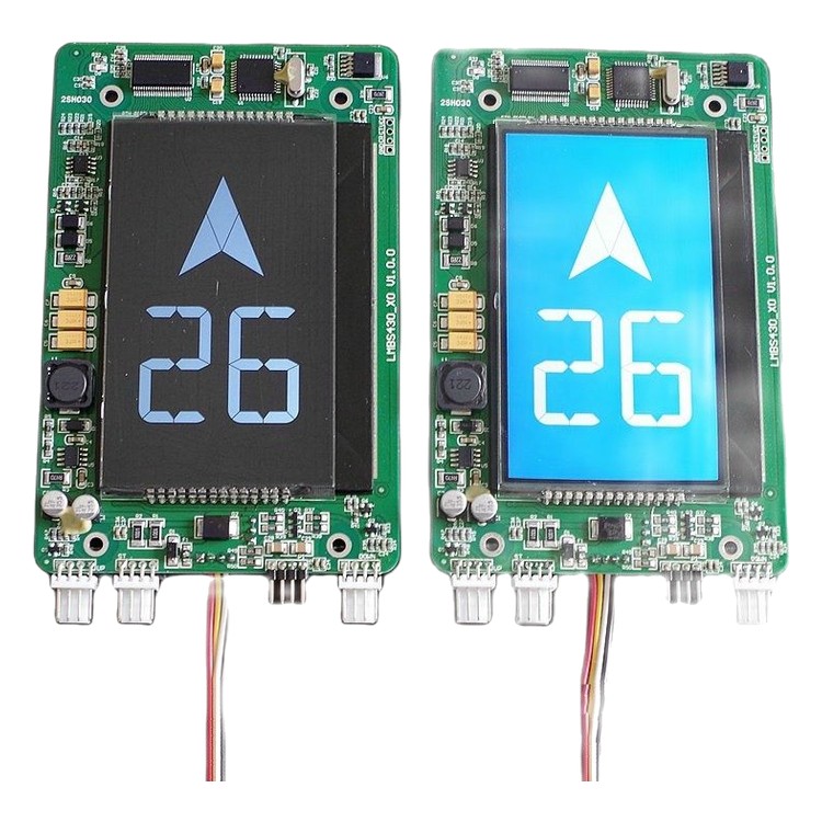 Papan Tampilan LCD 4.3 Inci OTIS suku cadang lift aksesoris lift