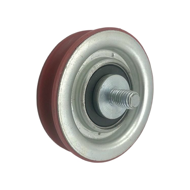 Suku cadang lift Roda Gantung Pintu 74x19x6203