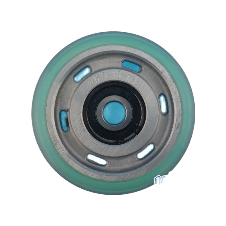Rol Sepatu Panduan Kabin Diameter 125 Poros suku cadang lift aksesori elevator