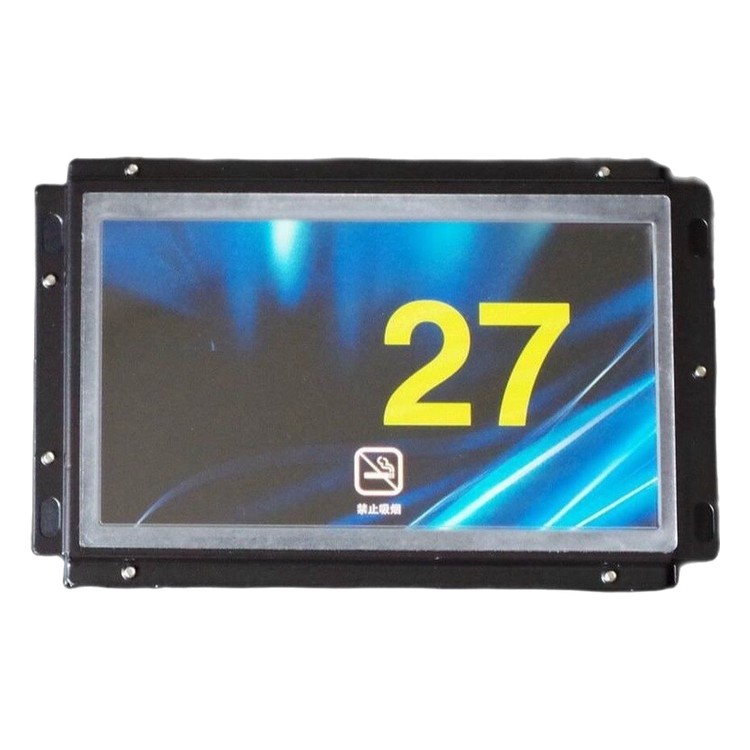Layar tampilan LCD kabin suku cadang lift OTIS aksesori lift