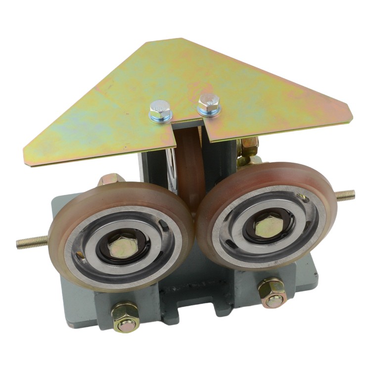 Roda sepatu pemandu lift diameter 125 rol suku cadang lift aksesori lift