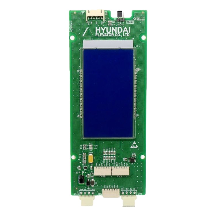 Papan Tampilan LCD suku cadang elevator HYUNDAY aksesori lift