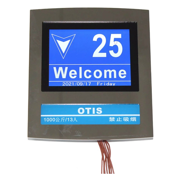 Layar tampilan LCD suku cadang lift OTIS aksesoris lift