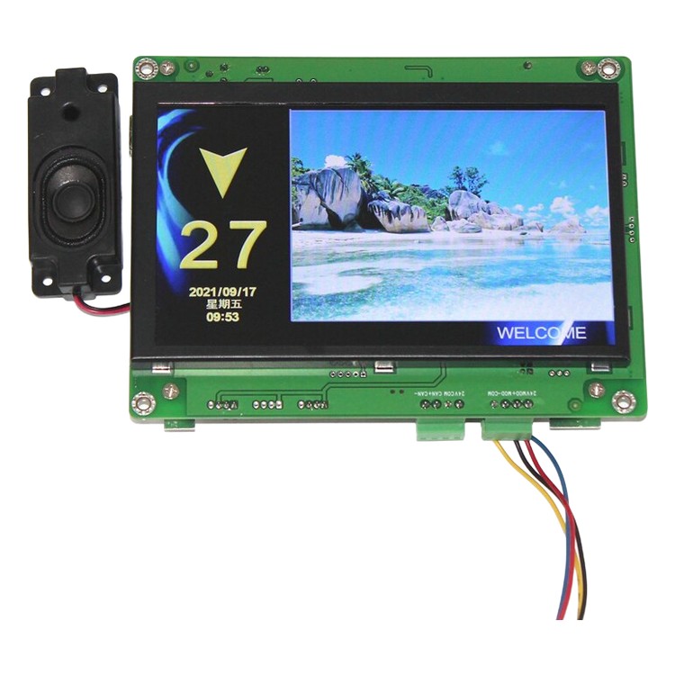 Display LCD mobil sistem Monarch bagian lift aksesori elevator