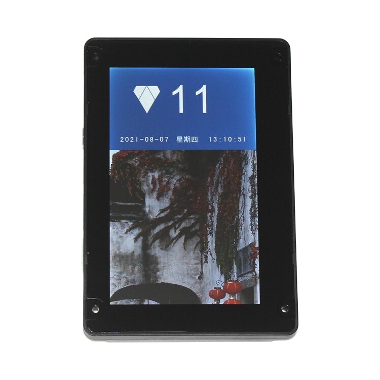 Layar tampilan LCD multimedia suku cadang lift aksesoris elevator