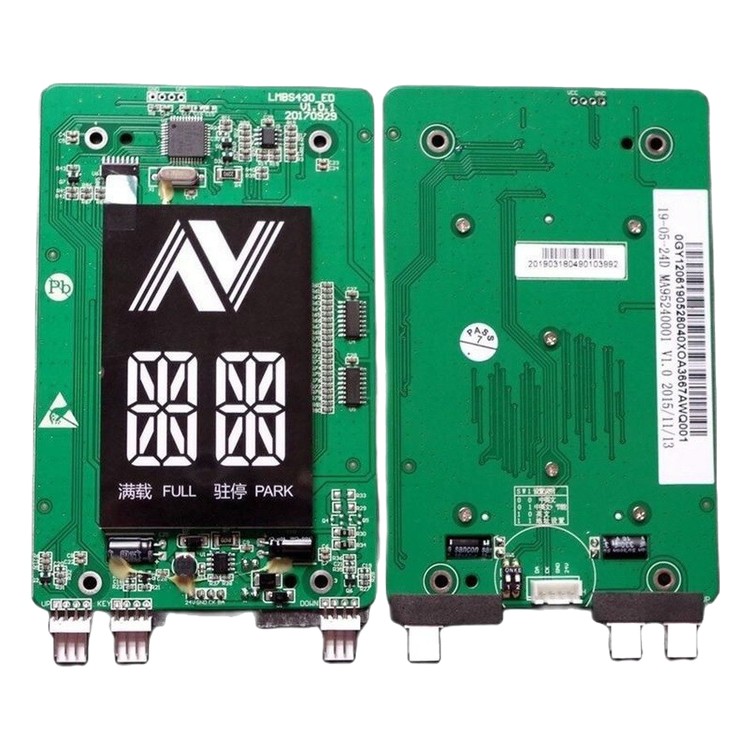 Papan tampilan keluar cahaya putih OTIS suku cadang elevator aksesori lift