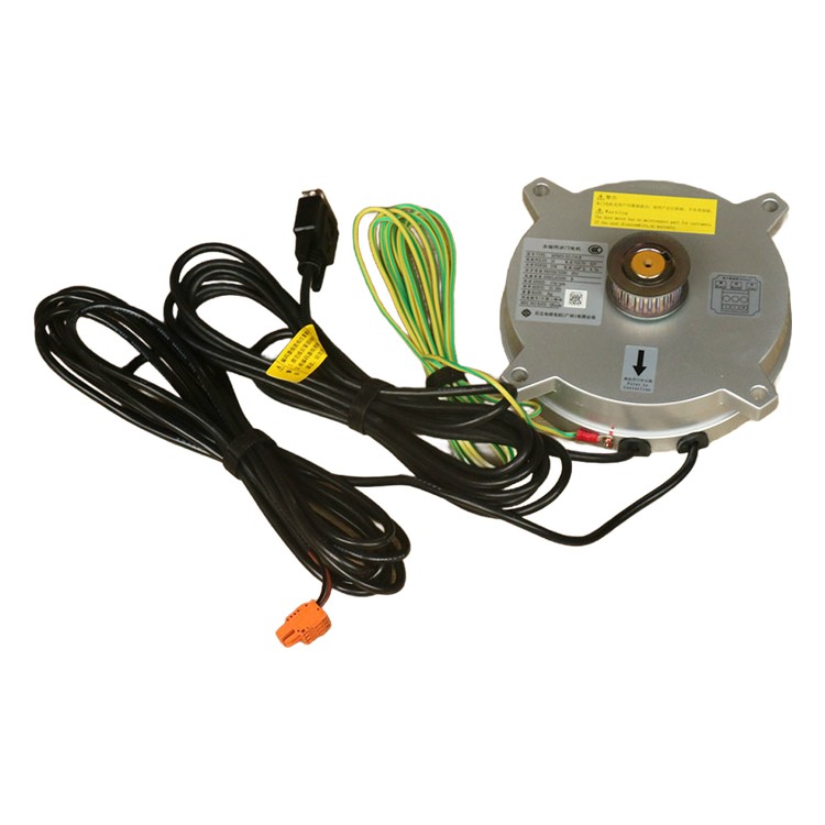Motor pintu sinkron magnet permanen HGE suku cadang lift Hitachi aksesori lift