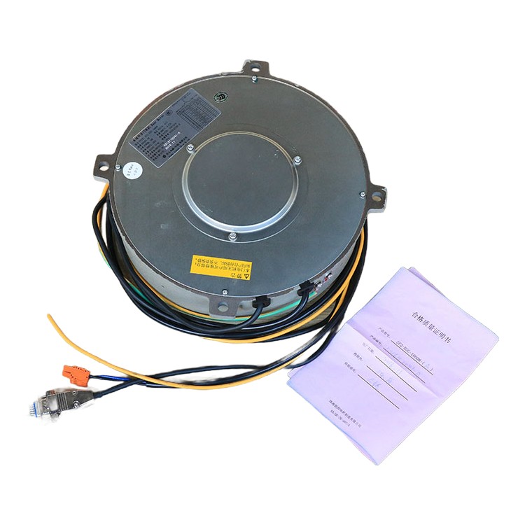 Motor pintu sinkron magnet permanen suku cadang lift Hitachi aksesori lift