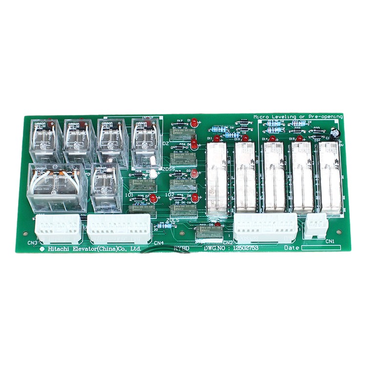 Papan Relay GVF 3 suku cadang elevator Hitachi aksesori lift