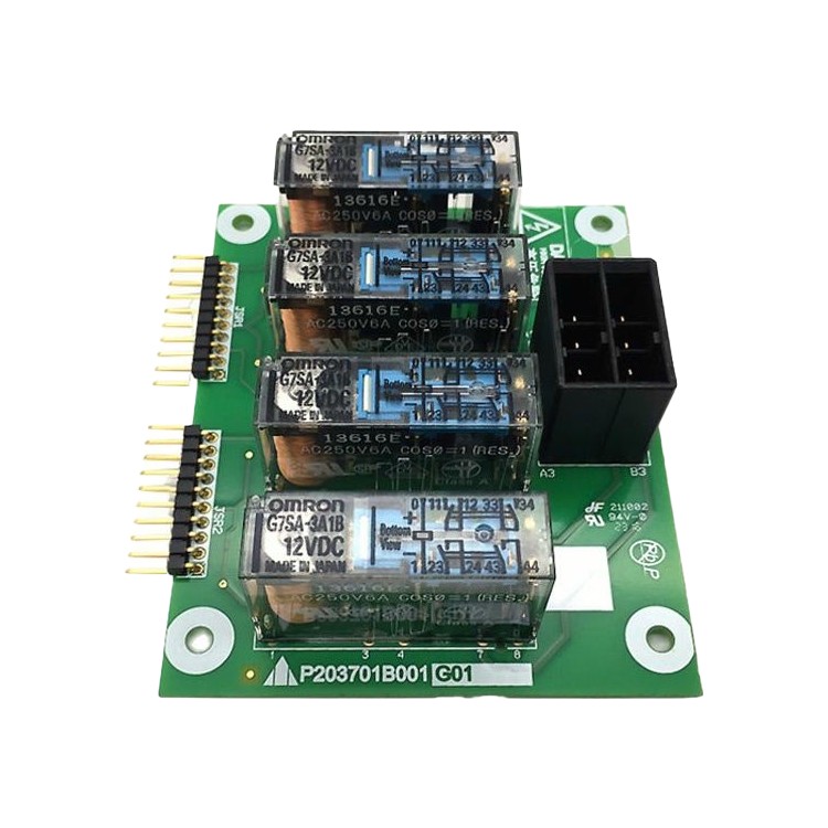 Papan Relay suku cadang elevator Mitsubishi aksesori lift