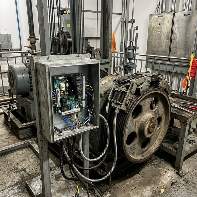 Instalasi Papan Rectifier OTIS DAA610F