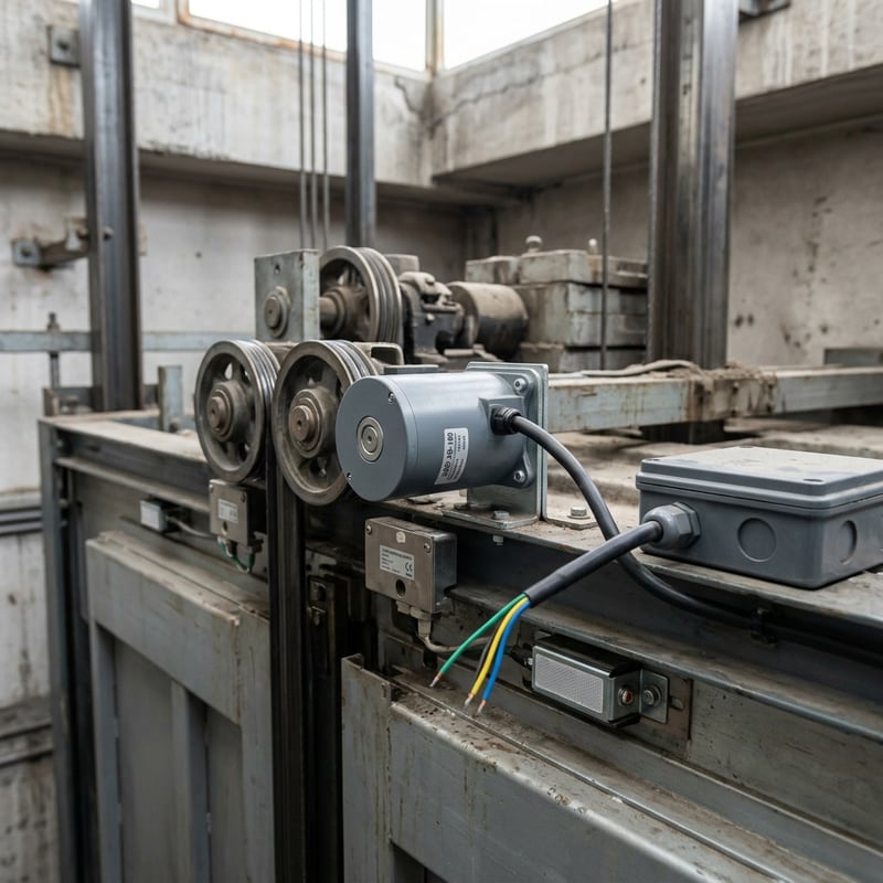 Instalasi Encoder Pintu OTIS HAD-XB-180