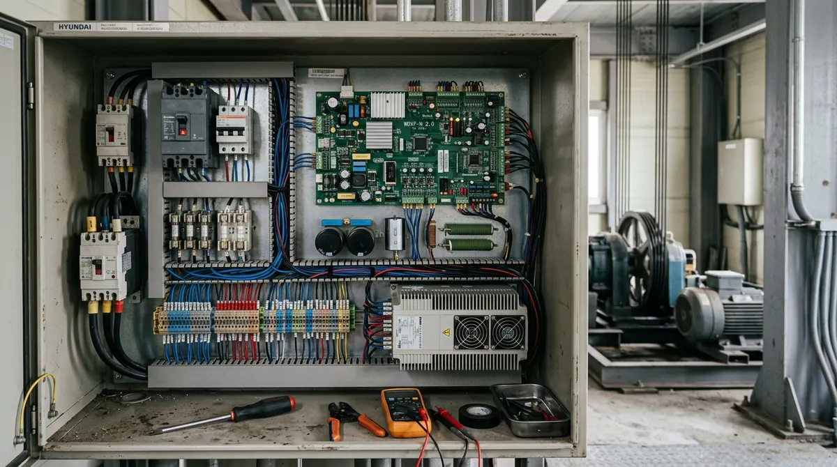 Papan Kontrol Elevator HYUNDAI WBVF-N 2.0 untuk HYUNDAI